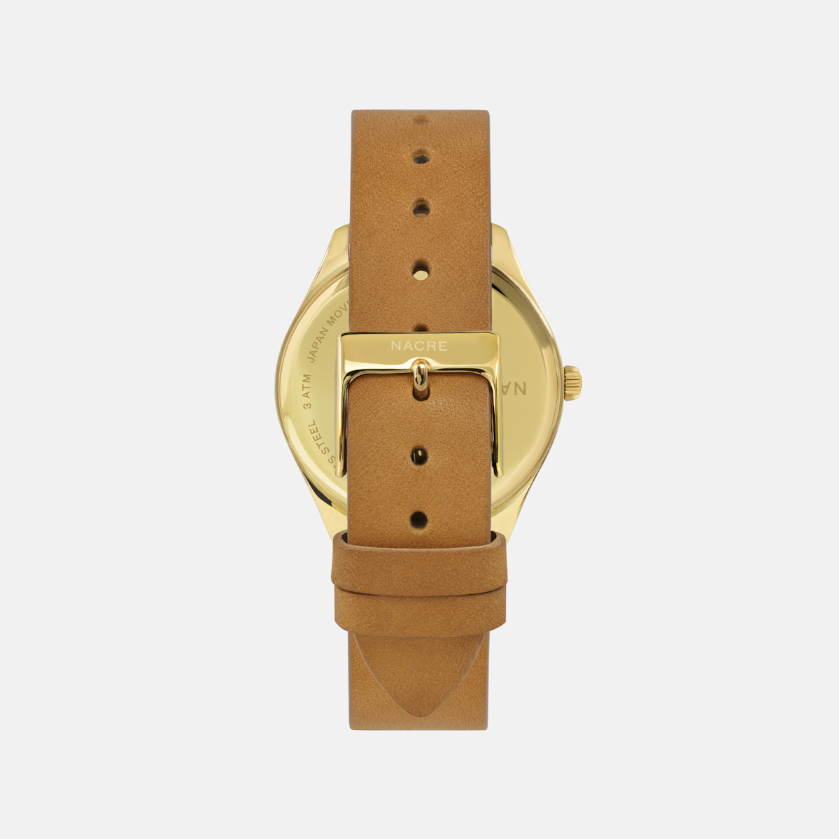 Lune 48 - Gold - Sand Leather