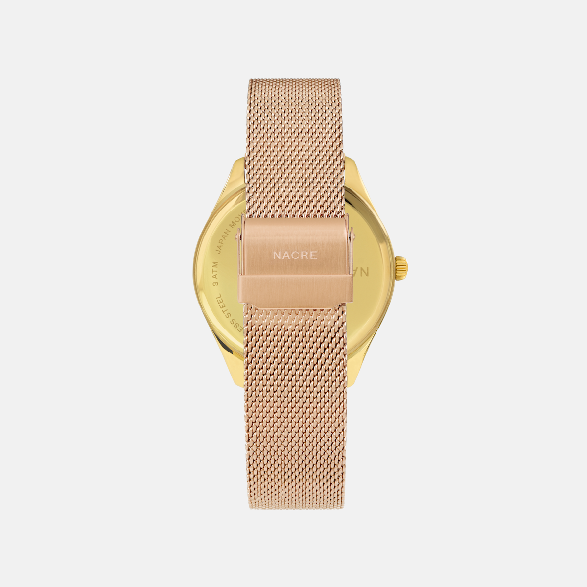 Lune 48 - Gold - Natural Leather