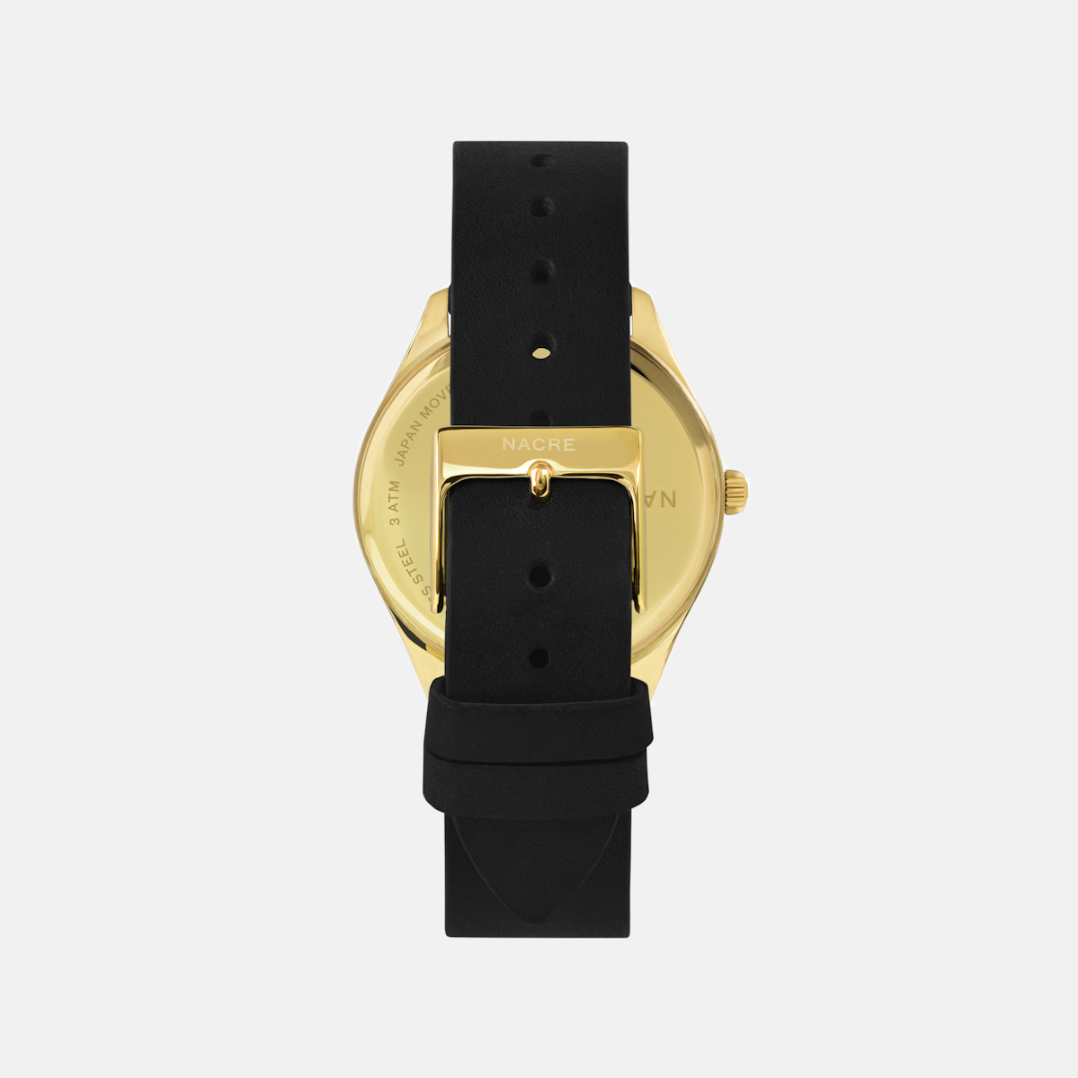 Lune 8 - Gold - Navy Leather