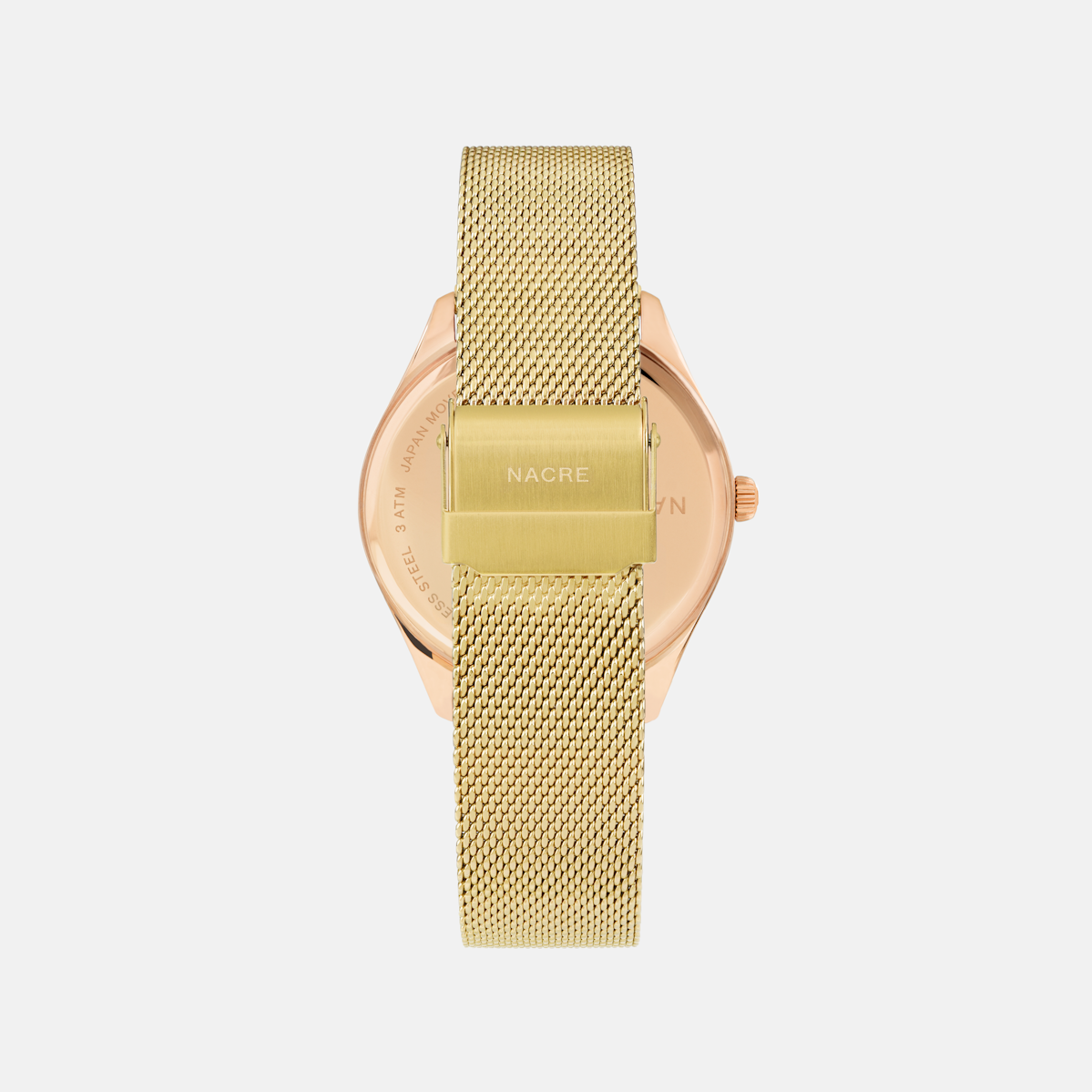 Lune 8 - Rose Gold - Sand Leather