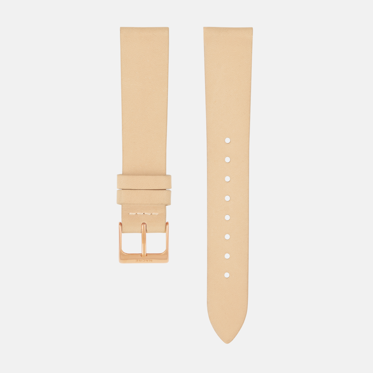 Strap - Italian Leather - Sand Leather - Rose Gold
